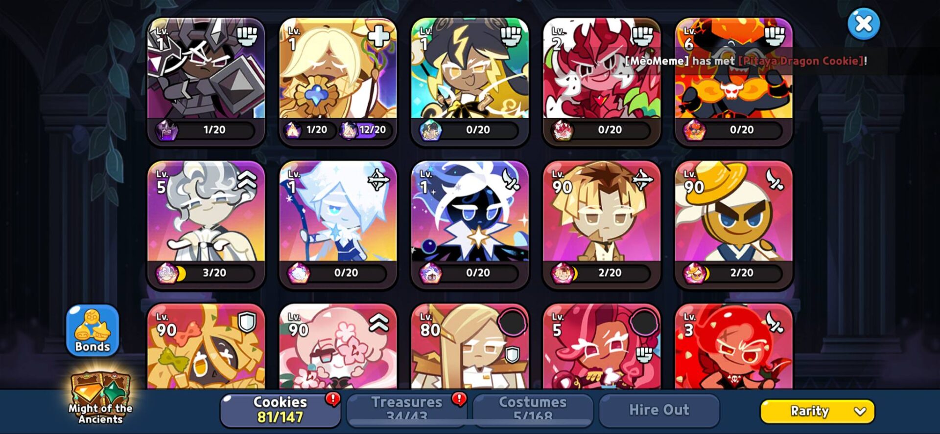 💎CRK – Global Server MYTHIC Account💎 913,000+ Crystals + 1,600+ Cookie Cutters + 2 Ancient Cookies - 24/7 INSTANT DELIVERY - Image 2