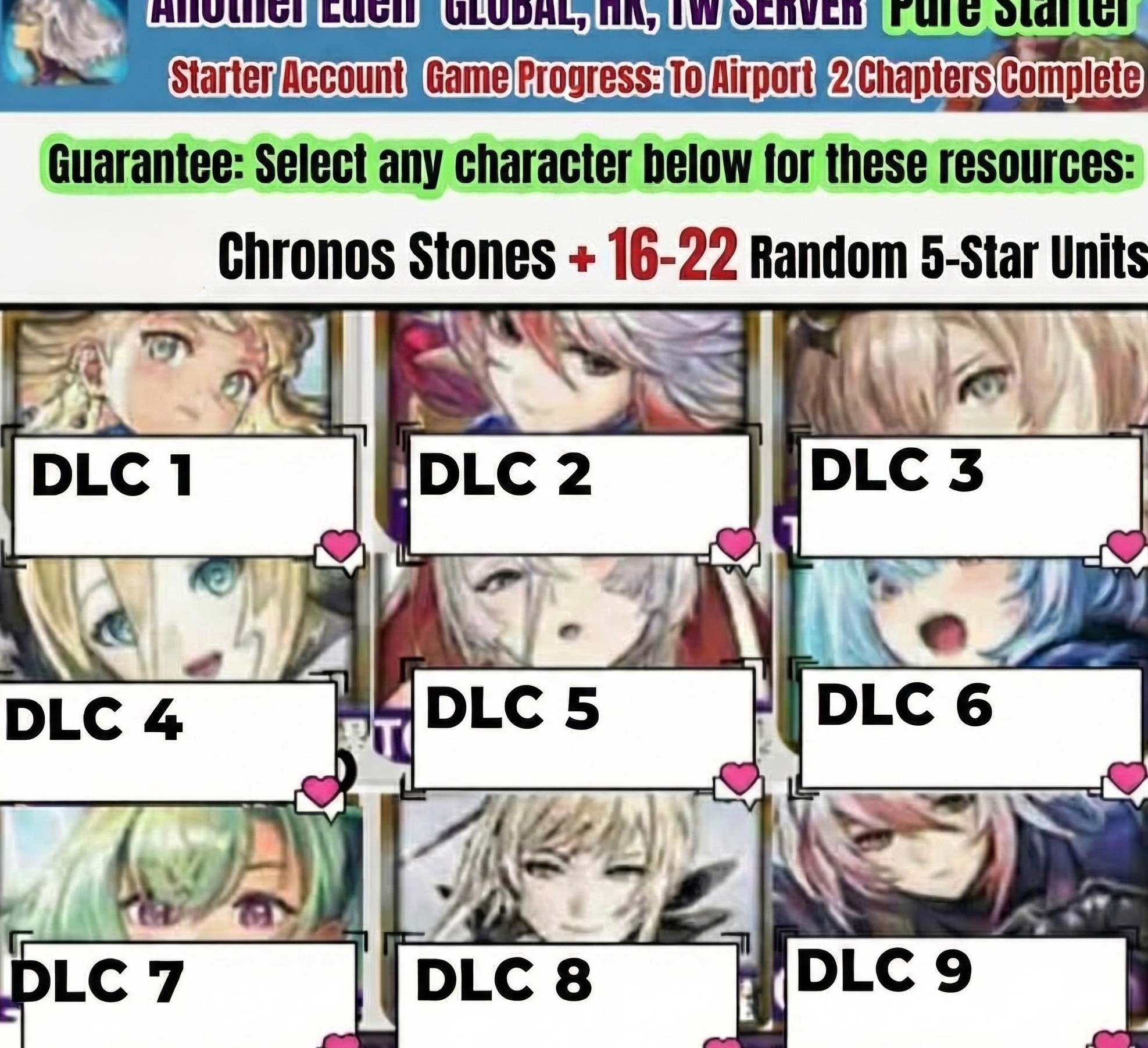 Another Eden - Starter Account - Global Server (Asia - Hong Kong) - Image 2