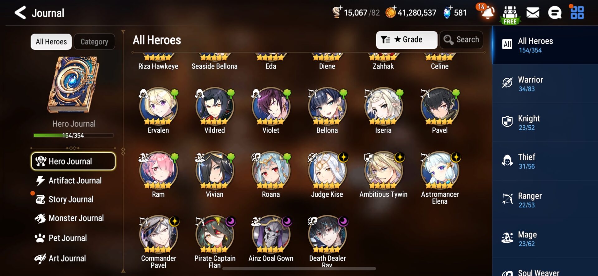 MYTHIC STARTER 💎Epic 7 - Global Server Account 💎 Ainz Ooal Gown + 6 ML (INSTANT DELIVERY) - Image 4