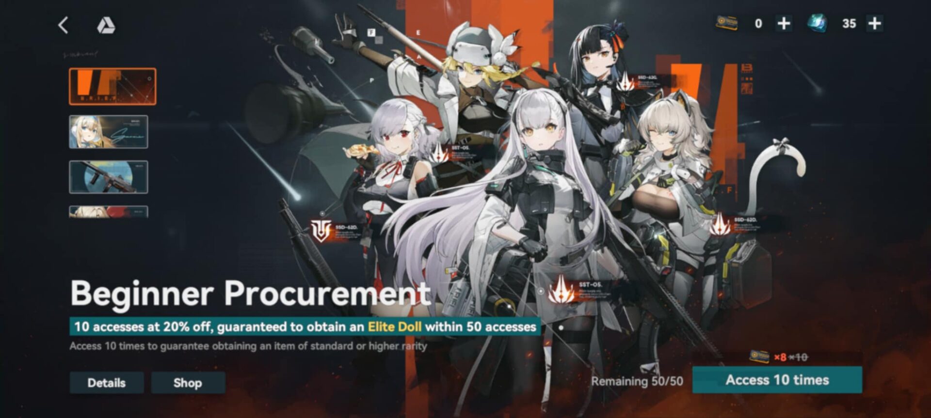 GIRLS' FRONTLINE 2: EXILIUM - Global Server - Qiongjiu + Suomi  - [24/7 INSTANT DELIVERY] - Image 3