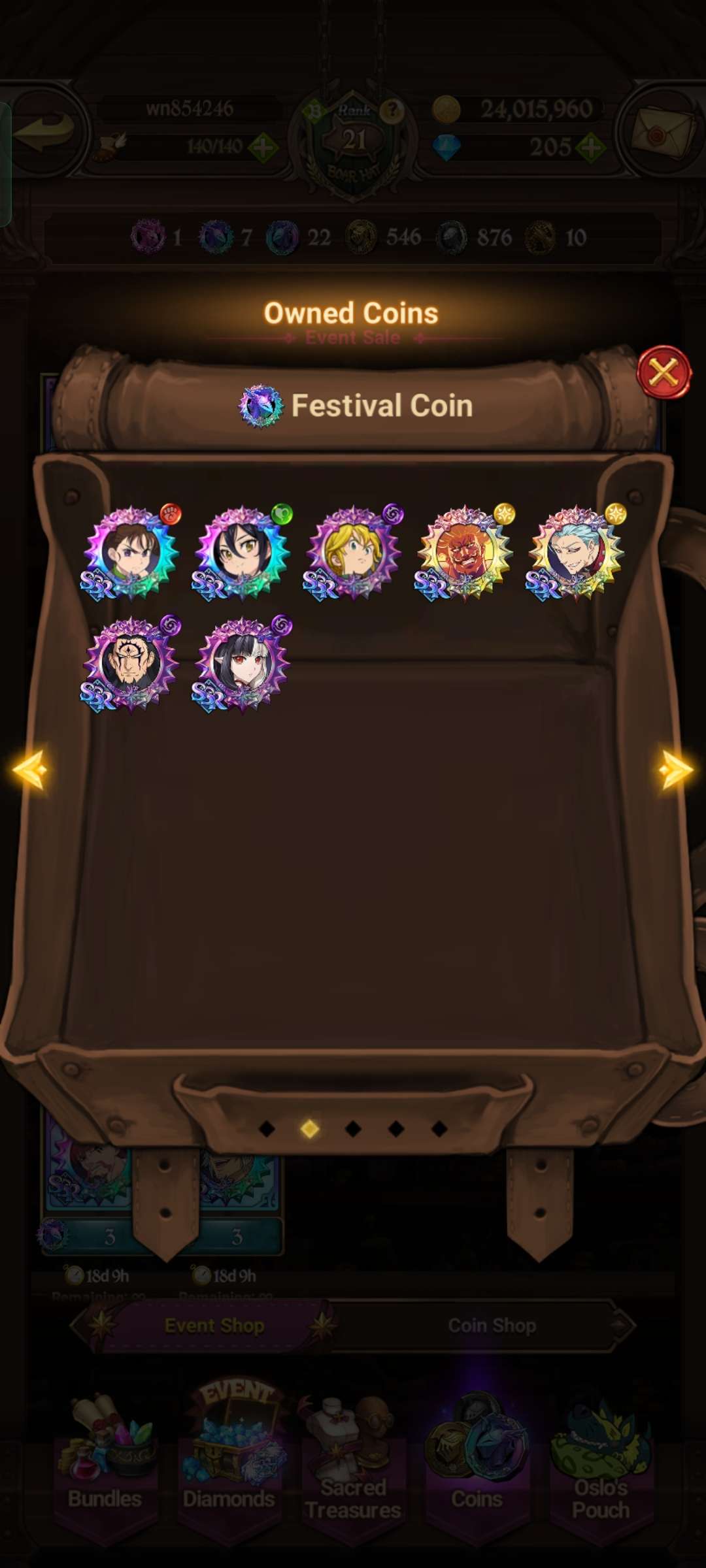 MYTHIC STARTER - 7DS - Global - UR Heroes + Diamonds - 24/7 Instant Delivery - Image 3