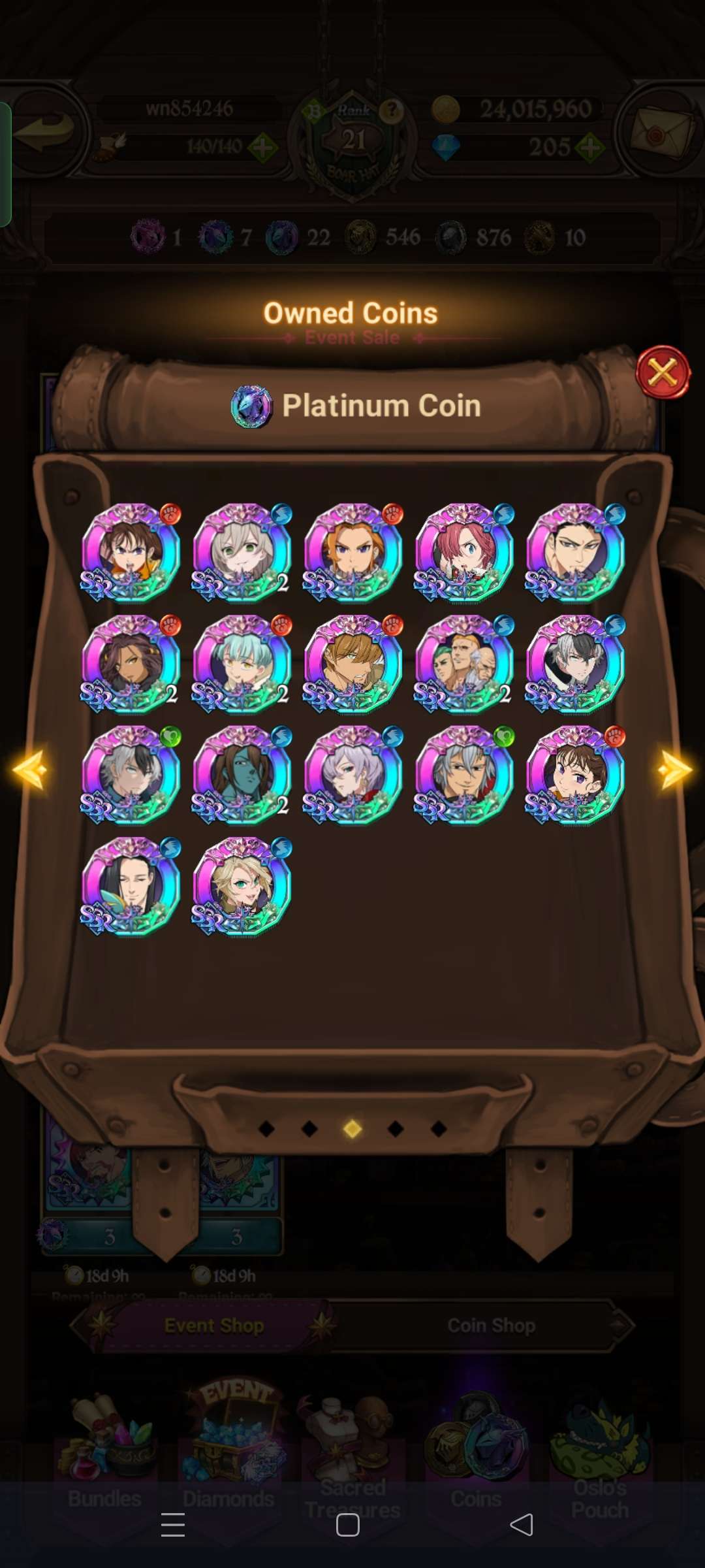 MYTHIC STARTER - 7DS - Global - UR Heroes + Diamonds - 24/7 Instant Delivery - Image 4