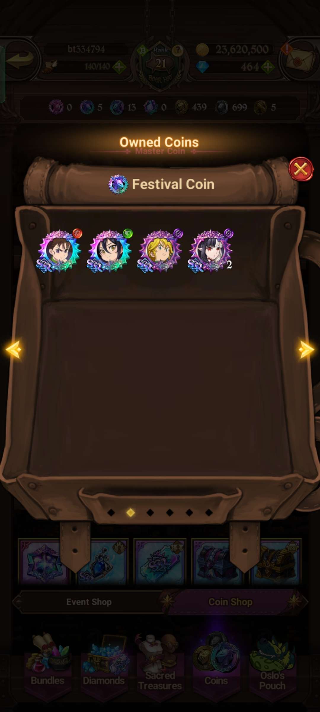 MYTHIC STARTER - 7DS - Global - UR Heroes + Diamonds - 24/7 Instant Delivery - Image 7