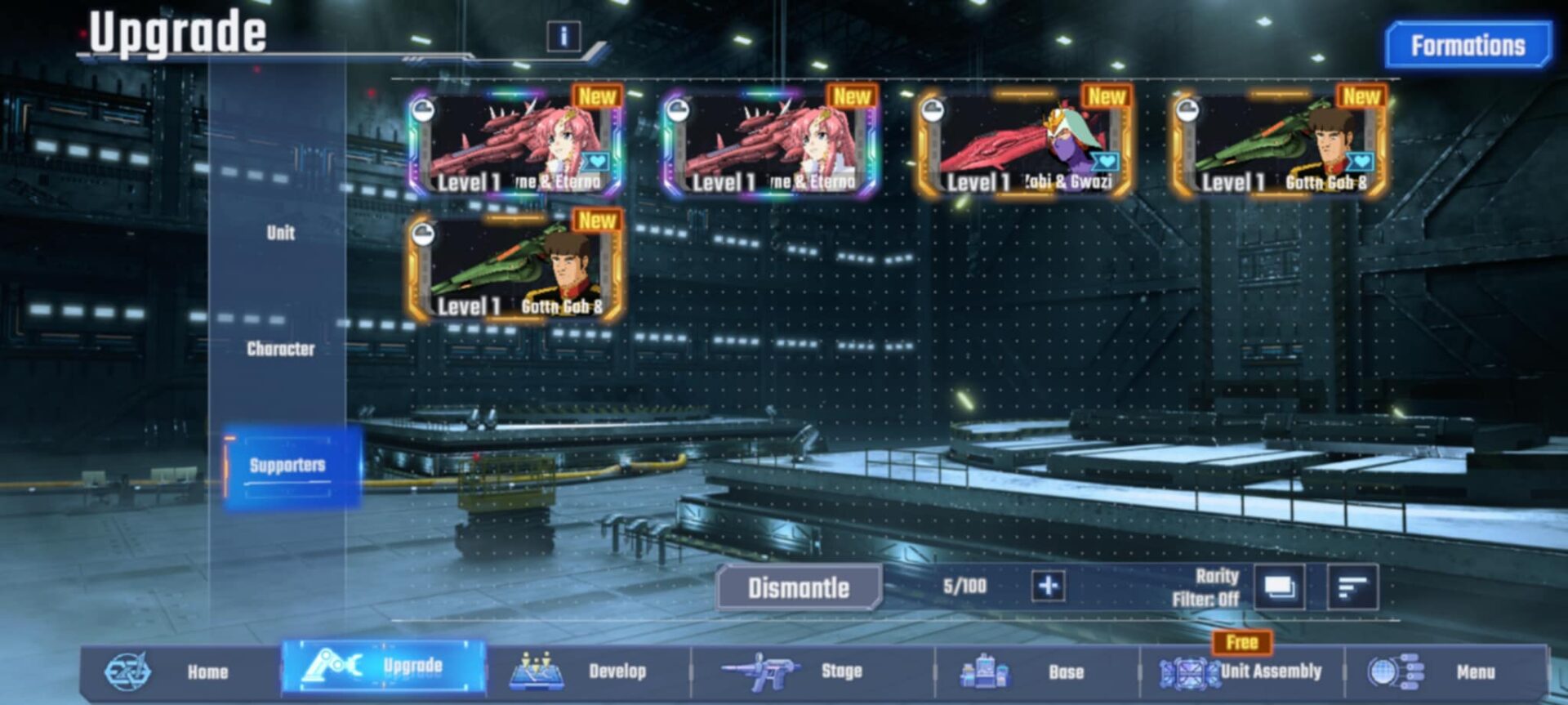 SD Gundam G Generation ETERNAL Account – STRIKE FREEDOM GUNDAM EX + Lacus Clyne & Eternal UR x2 - Global Server – Instant Delivery - Image 2