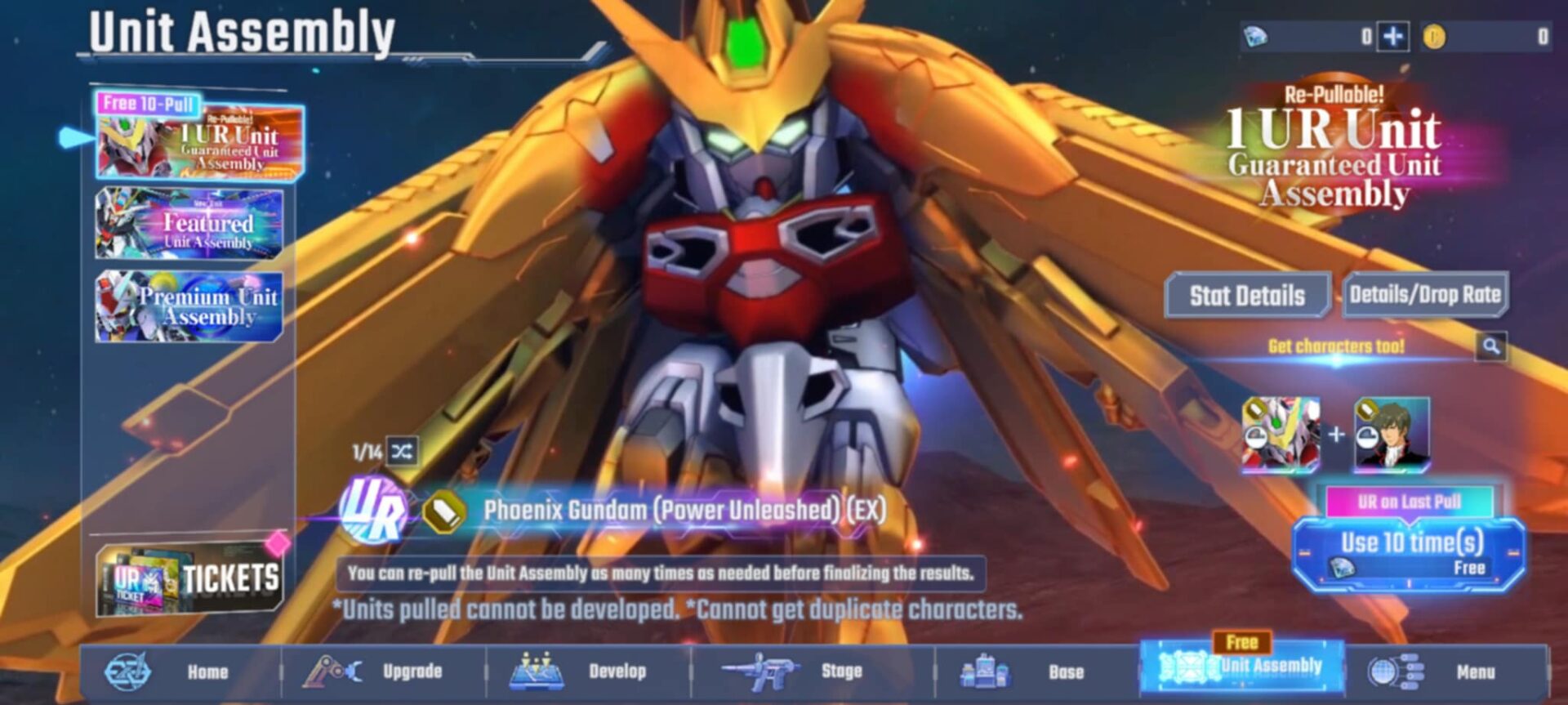 SD Gundam G Generation ETERNAL Account – MYTHIC STARTER - Global Server – Instant Delivery - Image 2