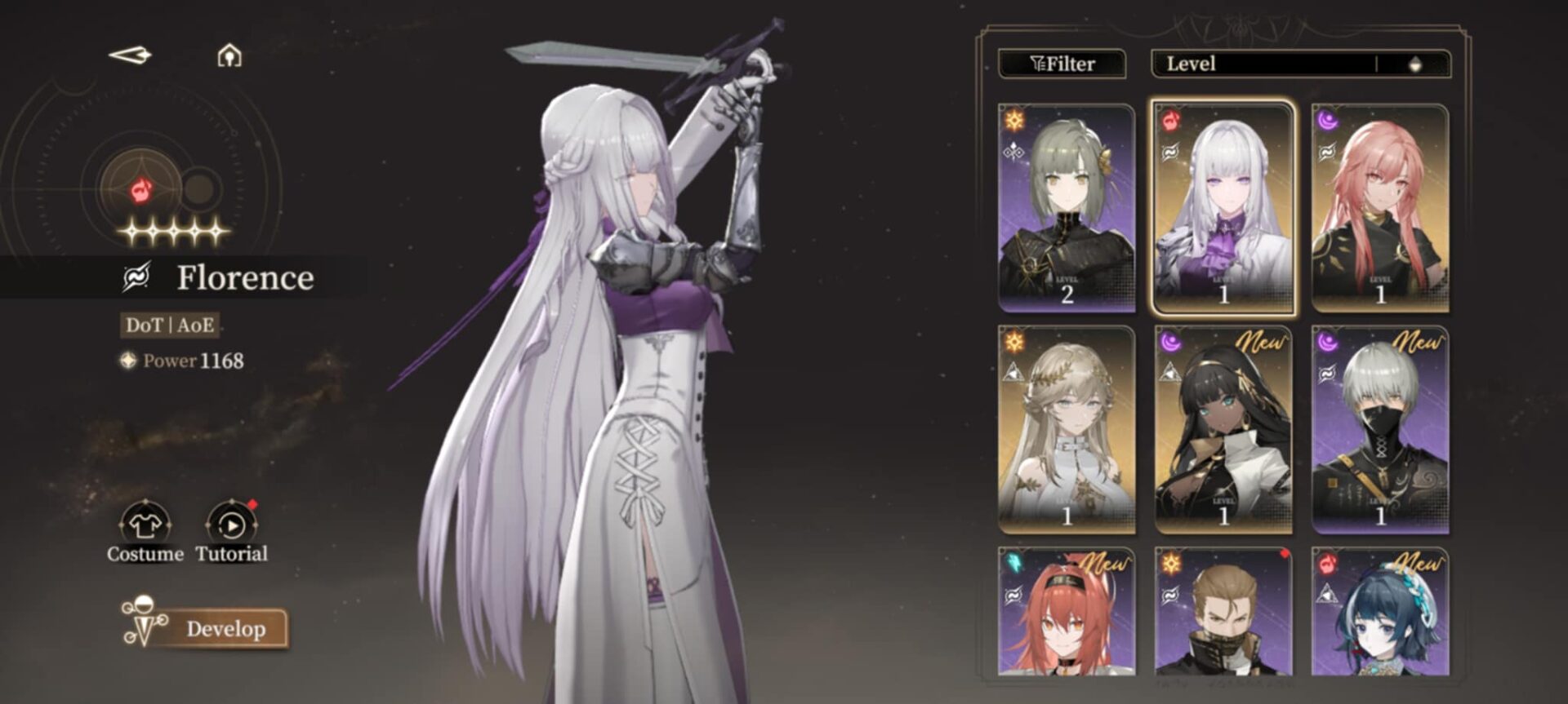🔥 Black Beacon Starter Account - Global server - Florence + Weapon + Logos + Weaponx2 + 2 5-Star [24/7 INSTANT DELIVERY] - Image 2