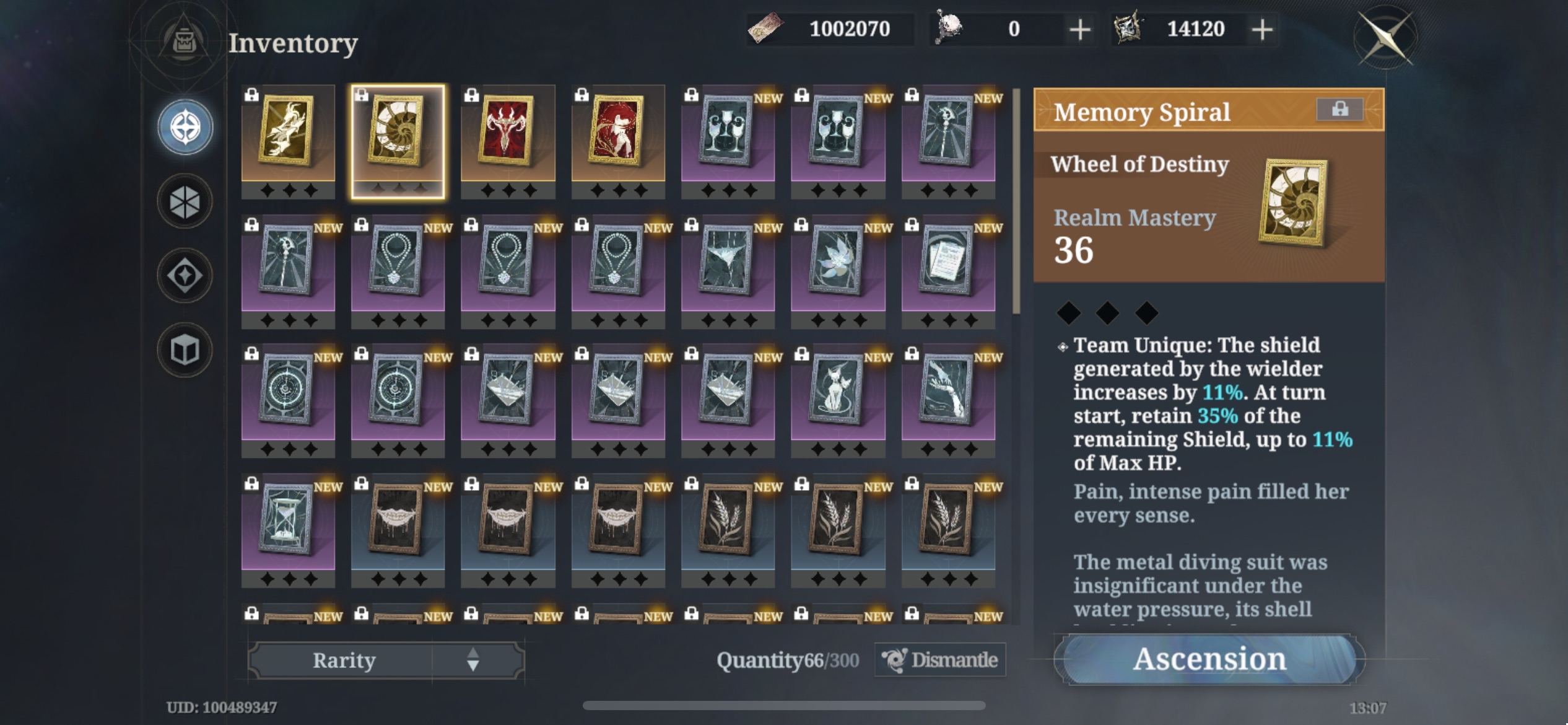 Rare Morimens Account Global Starter – Doresain + Thais + Signature Weapons, 150+ Pulls! 24/7 INSTANT DELIVERY - Image 3