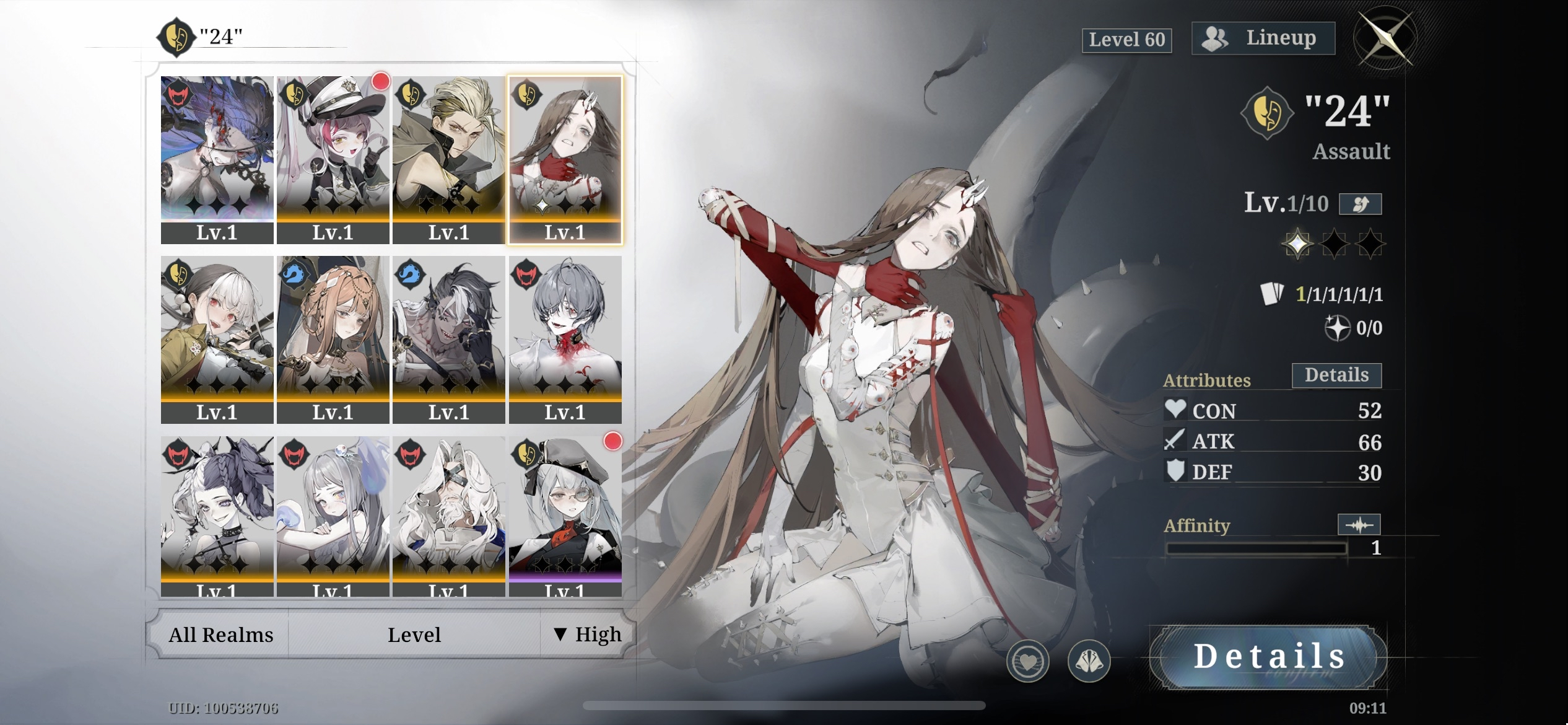 TOP TIER Morimens Starter Account Global Starter – SSR + Signature Weapons + 400 Summons 24/7 INSTANT DELIVERY - Image 3