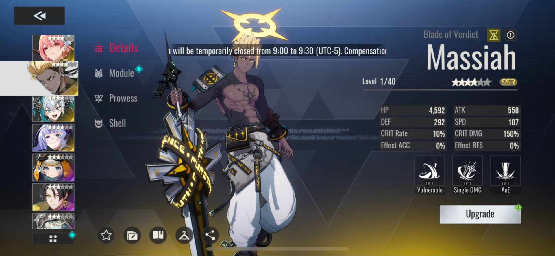 Etheria Restart Account - Global Server - Lian + Massiah + Kloss + Celince | ⚡ 24/7 Instant Delivery - Image 2