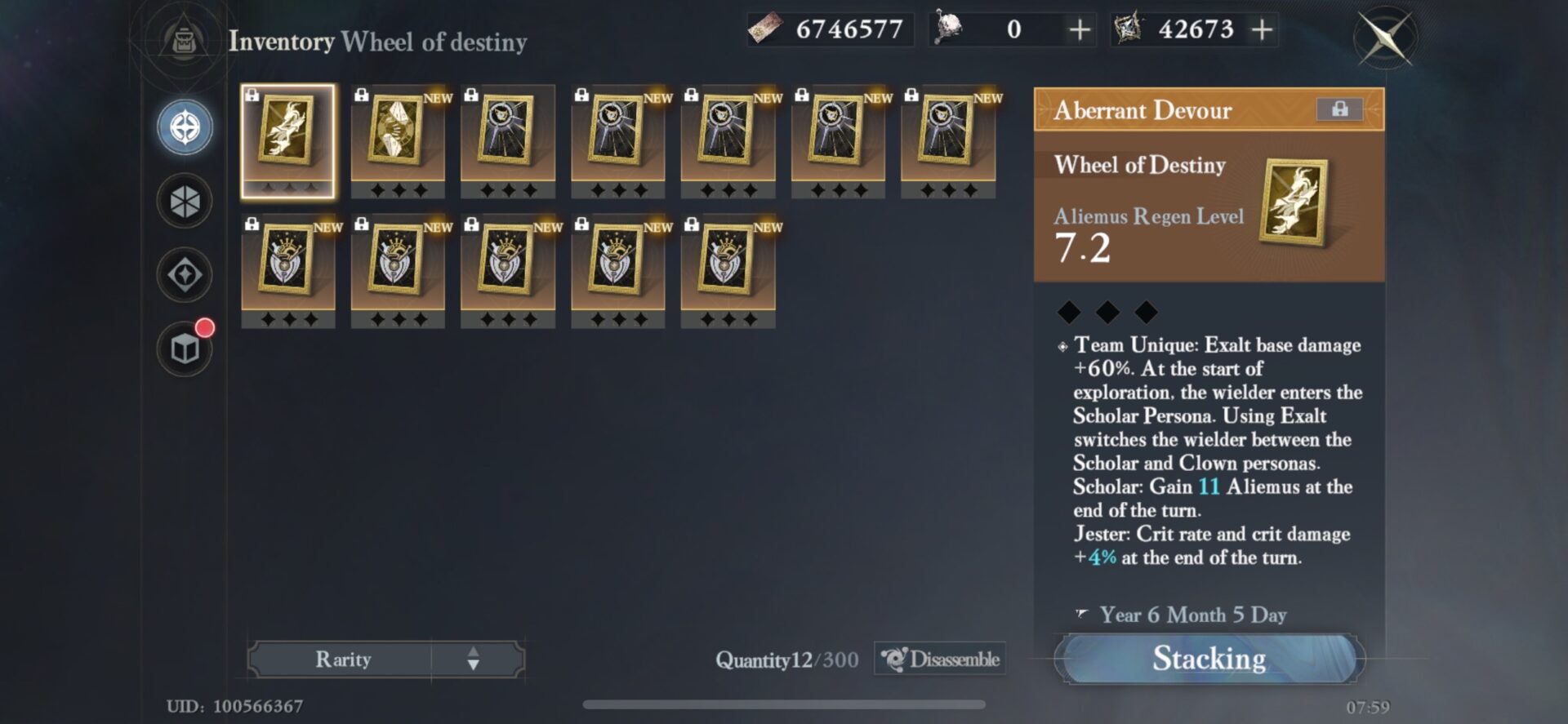 Morimens - Global Server Account - 24/7 INSTANT DELIVERY - 700+ Summons + 24 + Signature Weapon + 4-SSR - Image 3