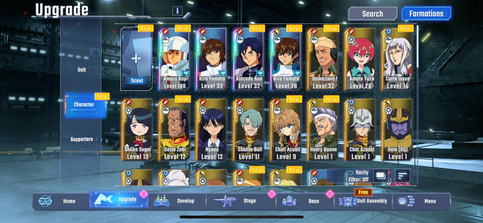 SD Gundam G Generation ETERNAL Account – Hi Nu + Strike Freedom + Lacus Clyne - Global Server – Instant Delivery - Image 4