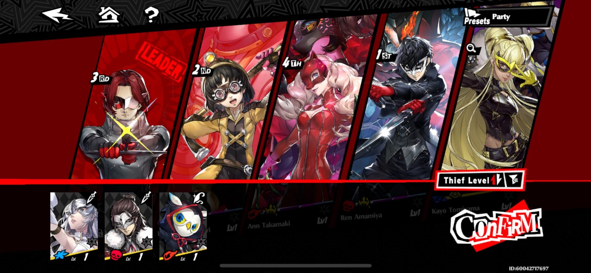 🔥 Persona5: The Phantom X Starter Account – Ren Amamiya + Haruna Nishimori + Ann Takamaki – INSTANT DELIVERY - Image 2
