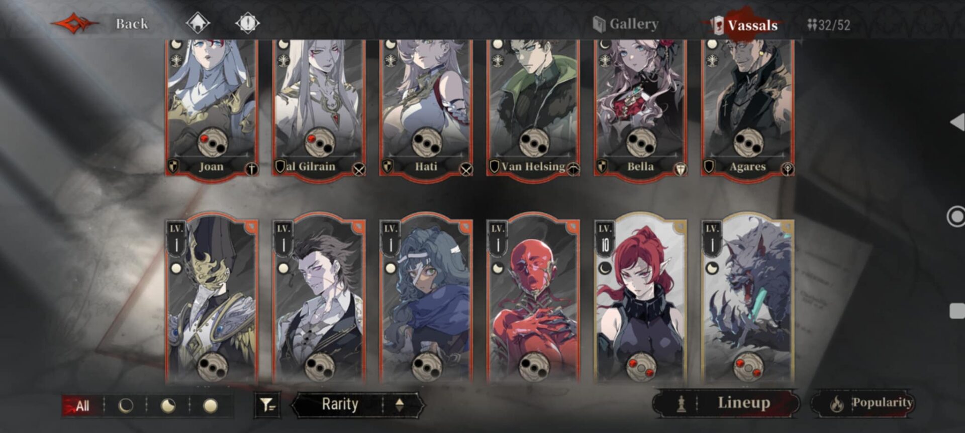 Silver and Blood Starter Europe Account – 18x SSR Units – T! Ami + I! Agares + Dalcarlo + Acappella + Lamia + Van INSTANT DELIVERY - Image 2