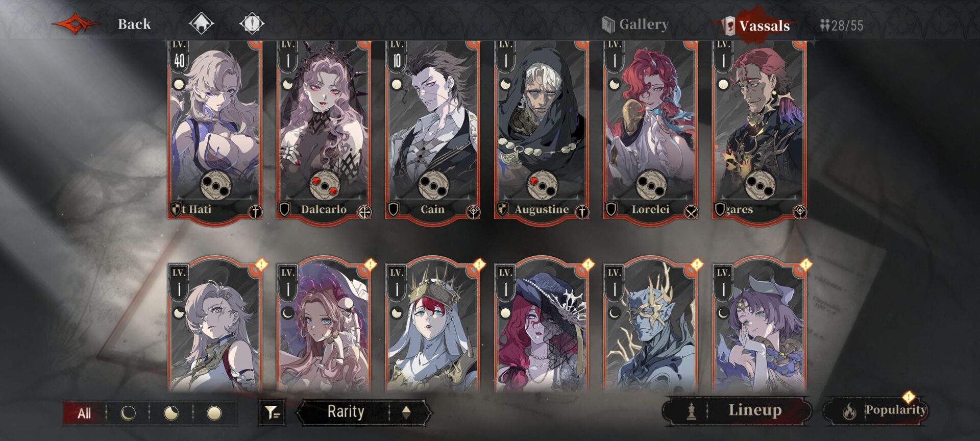 Silver and Blood Starter US Account – 17x SSR Units – T! Hati + Dalcarlo x3 + T! Agares + Lorelei + Bella - INSTANT DELIVERY - Image 2
