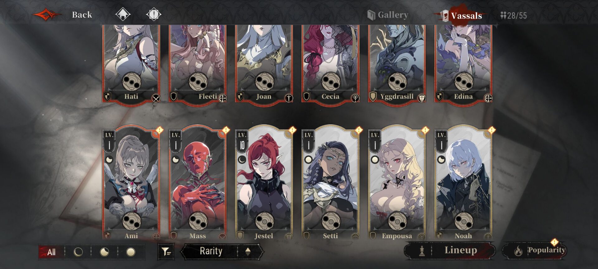 Silver and Blood Starter US Account – 17x SSR Units – T! Hati + Dalcarlo x3 + T! Agares + Lorelei + Bella - INSTANT DELIVERY - Image 3
