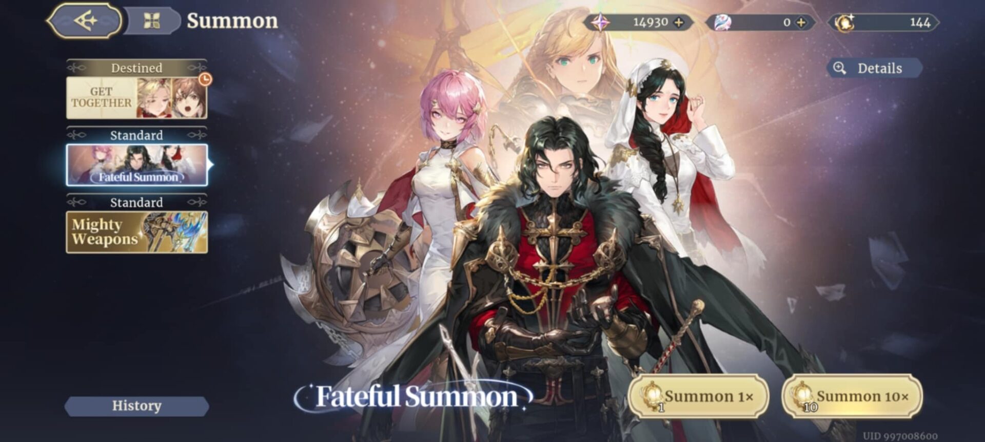 🔹 Sword of Convallaria Starter Account – 14,800 Hope Luxites + 140 Secret Fates – Just Tutorial Done! 🔹 INSTANT DELIVERY - Image 3