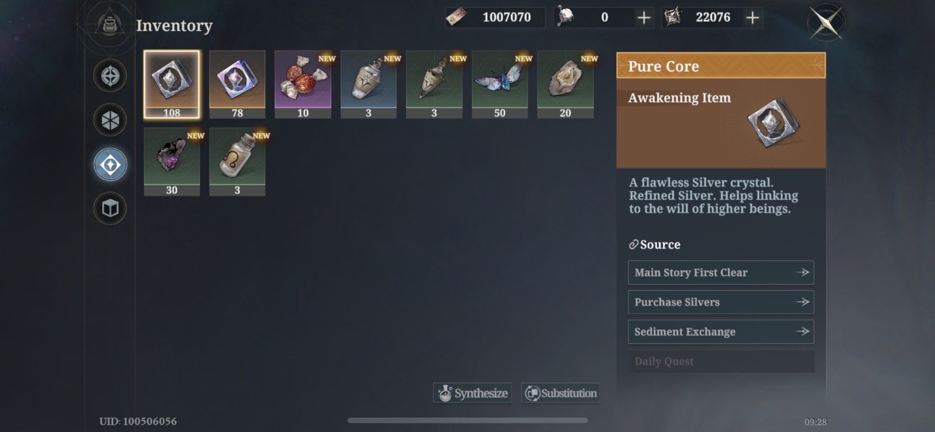 Morimens - Global Server Account - 24/7 INSTANT DELIVERY - 300+ Summons + 24 + Sign + Thais + Sign + Doresain + Sign + 2-3-SSR - Image 4