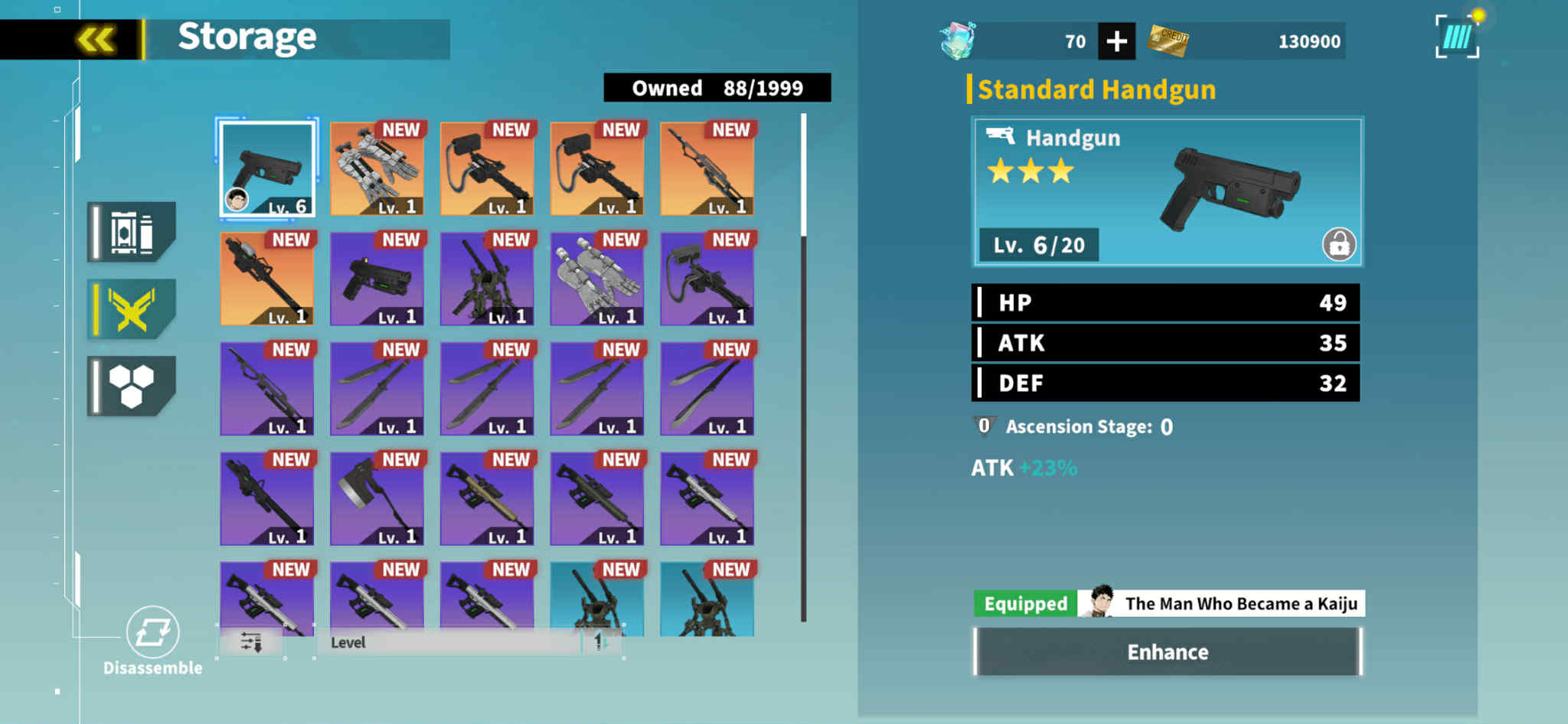 Buy KAIJU NO 8 THE GAME Account - Global Server - Kaiju No. 8 + Gen Narumi + Reno Ichikawa + Sagan Shinomiya | ⚡ - Image 5