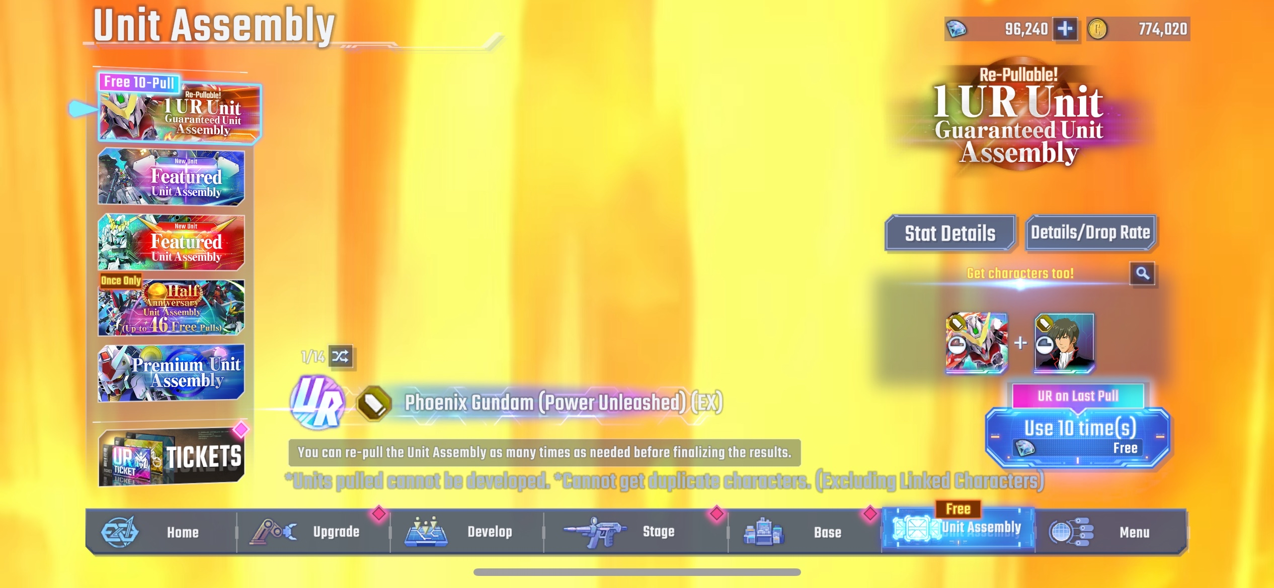 TOP TIER SD Gundam G Generation ETERNAL Account - Global Server – Instant Delivery - Image 5