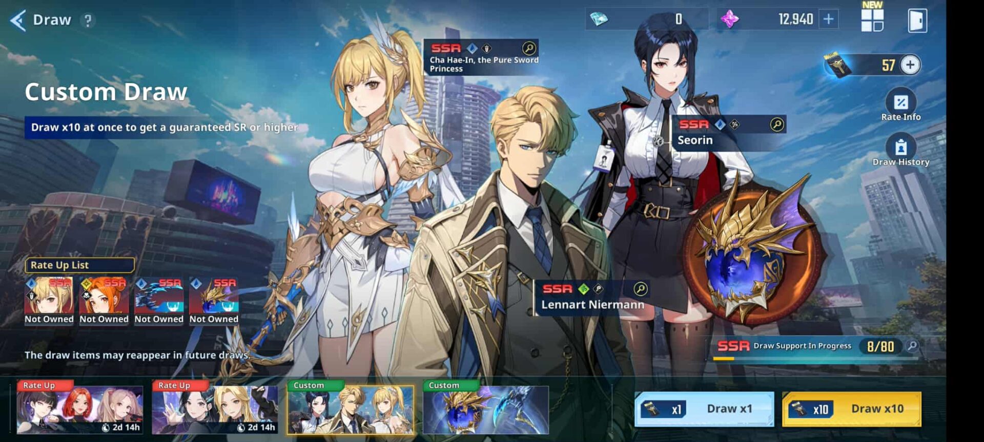 Solo Leveling Arise Account - Global Server - [24/7 INSTANT DELIVERY] 12,000+ Essence Stones + 18 SSR - Image 2