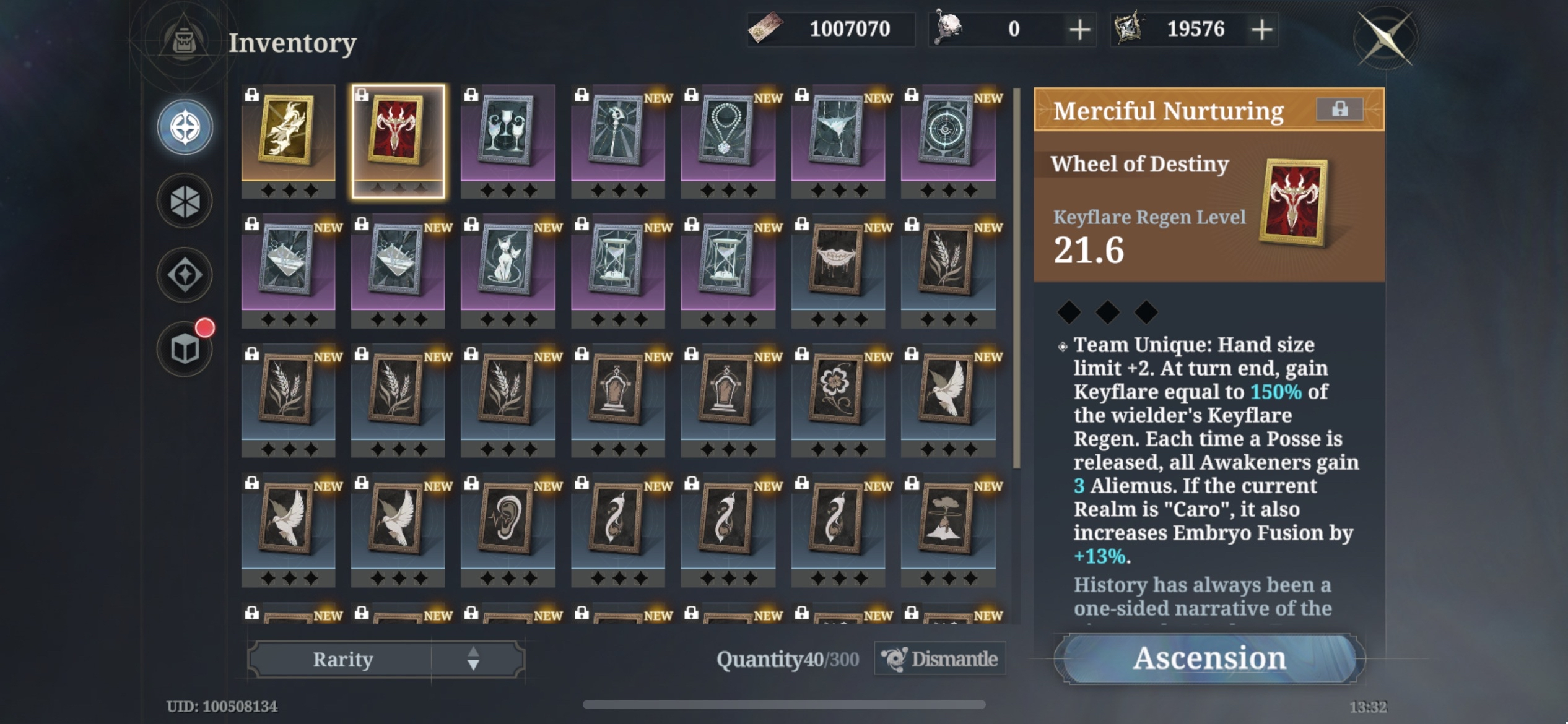 Rare Morimens Account Global Starter – 24 + Thais + Signature Weapons, 300+ Pulls! 24/7 INSTANT DELIVERY - Image 4