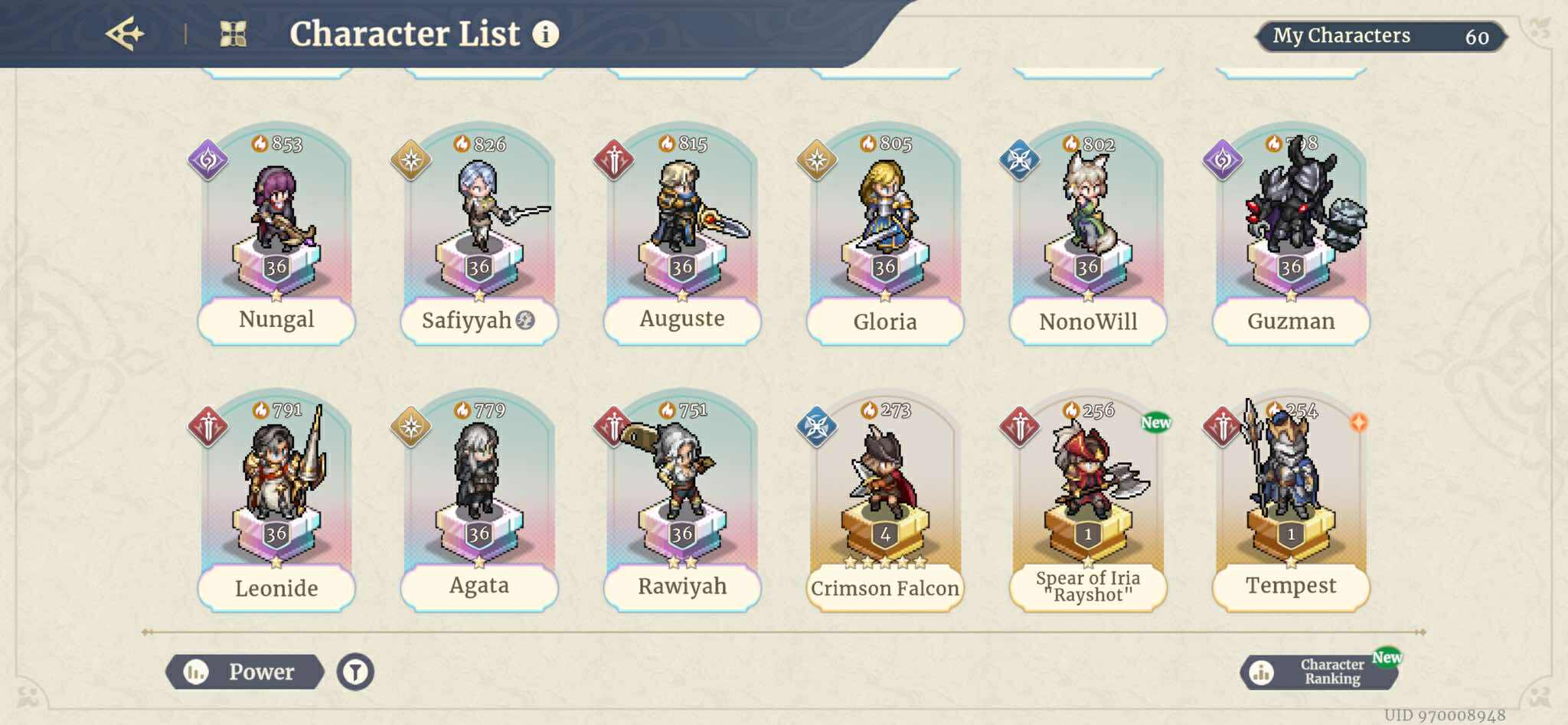 🔹 Sword of Convallaria Starter Account – 19 Legendries + 28K Luxities 🔹 INSTANT DELIVERY - Image 2