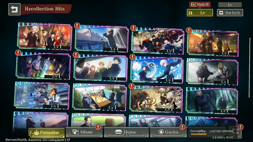 JJK Phantom Parade - America Server - Sorcercer Killer Toji Fushiguro + Lend me Your Power Yuta Okkutsu + 58K Diamons - INSTANT DELIVERY - Image 3