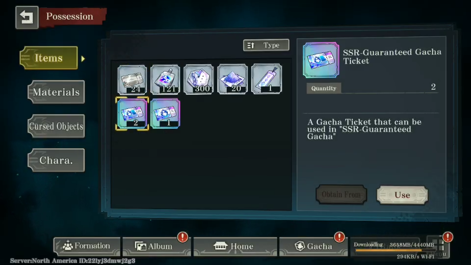 TOP TIER JJK Phantom Parade - America Server - Sorcercer Killer Toji Fushiguro + 9 SSRs + 45K Diamonds - INSTANT DELIVERY - Image 6