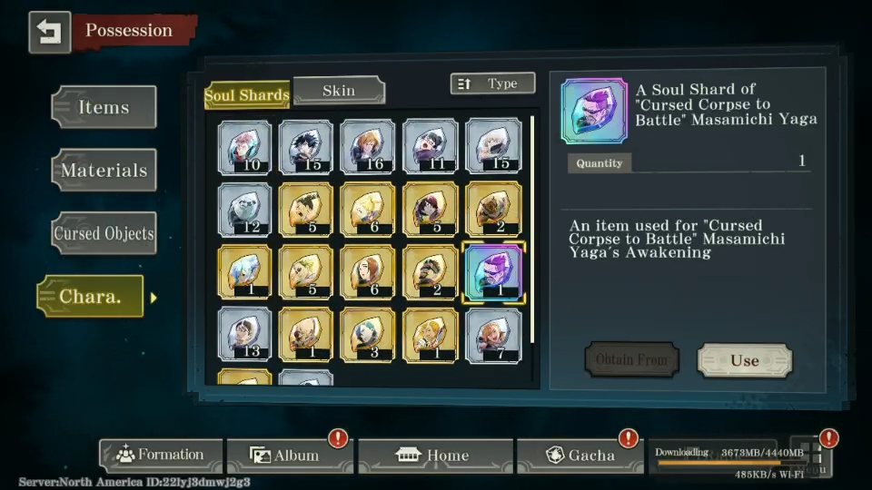 TOP TIER JJK Phantom Parade - America Server - Sorcercer Killer Toji Fushiguro + 9 SSRs + 45K Diamonds - INSTANT DELIVERY - Image 5