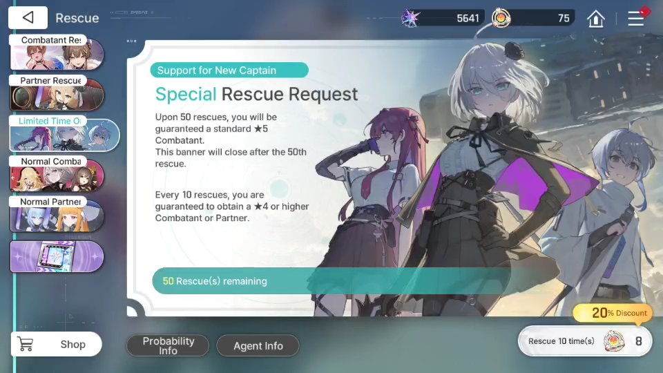 Special Offer - Chaos Zero Nightmare – Global Server - Instant Delivery - Khalipe + Haru + Veronica + Magna x3 + 50/50 Banner + 5.6K Gems + 110Anchors - Image 3