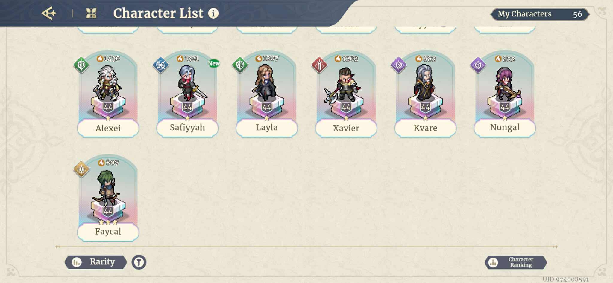 🔹 Sword of Convallaria Starter Account – 19 Legendries +25K Luxities🔹 INSTANT DELIVERY - Image 6