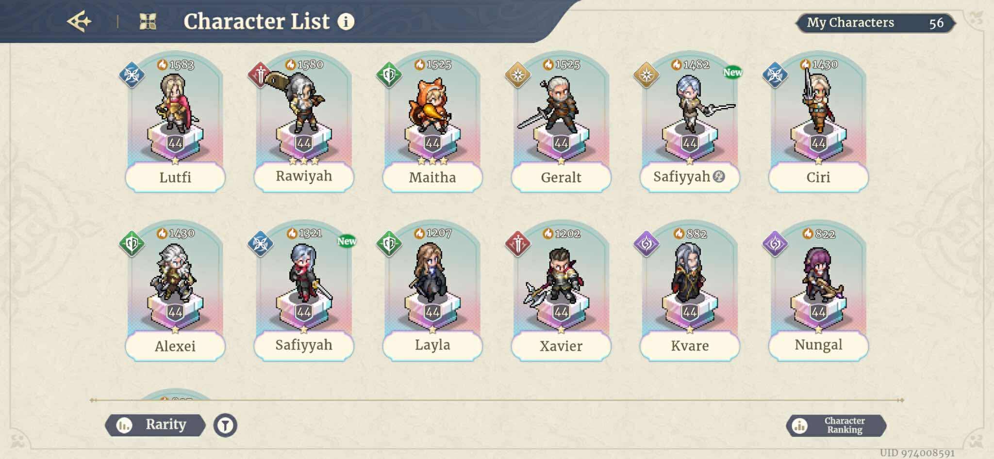 🔹 Sword of Convallaria Starter Account – 19 Legendries +25K Luxities🔹 INSTANT DELIVERY - Image 7