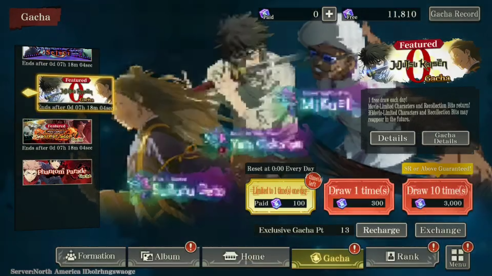 JJK Phantom Parade - America Server - Top Tier Account - Instant Delivery - Image 5