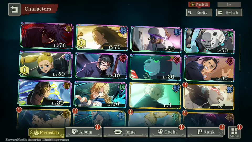 JJK Phantom Parade - America Server - Top Tier Account - Instant Delivery - Image 2