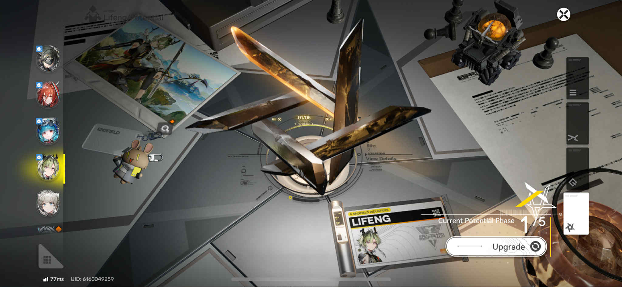 Arknights Endfield Account US/EU Server Account – 24/7 INSTANT DELIVERY - Lv 10 Last Rite + Ember + Lifeng P1 + 3 Weapon SSR - Image 6